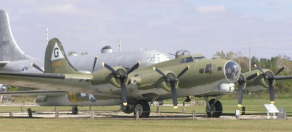 Miami County Indiana - B-17 at Grissom Air Museum