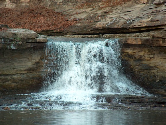 Owen County Indiana - Falls at McCormick's Creek State Park