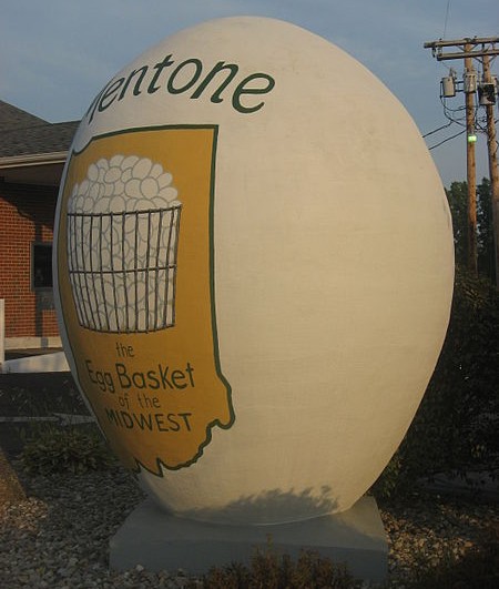 Kosciusko County Indiana - Mentone Egg