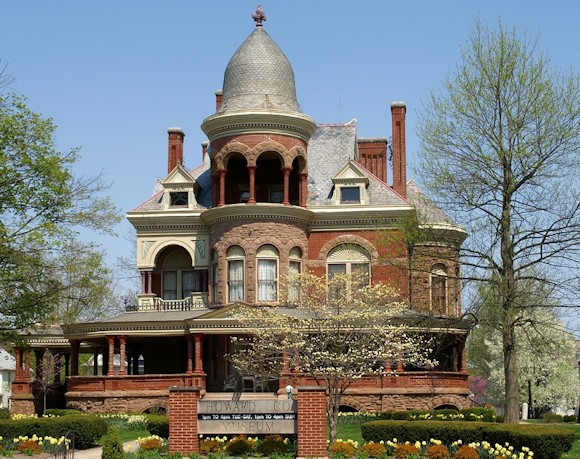 Howard County Indiana - Seiberling Mansion