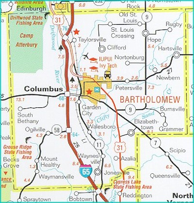 Bartholomew County Indiana 